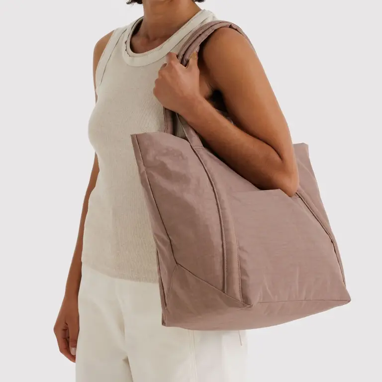 BAGGU FOURRE-TOUT CLOUD BAG - TOASTED ALMOND