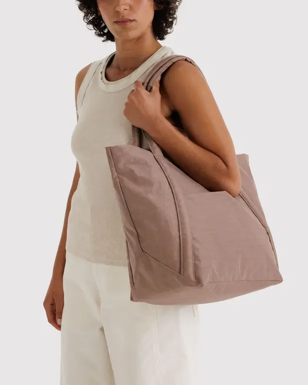 BAGGU FOURRE-TOUT CLOUD BAG - TOASTED ALMOND
