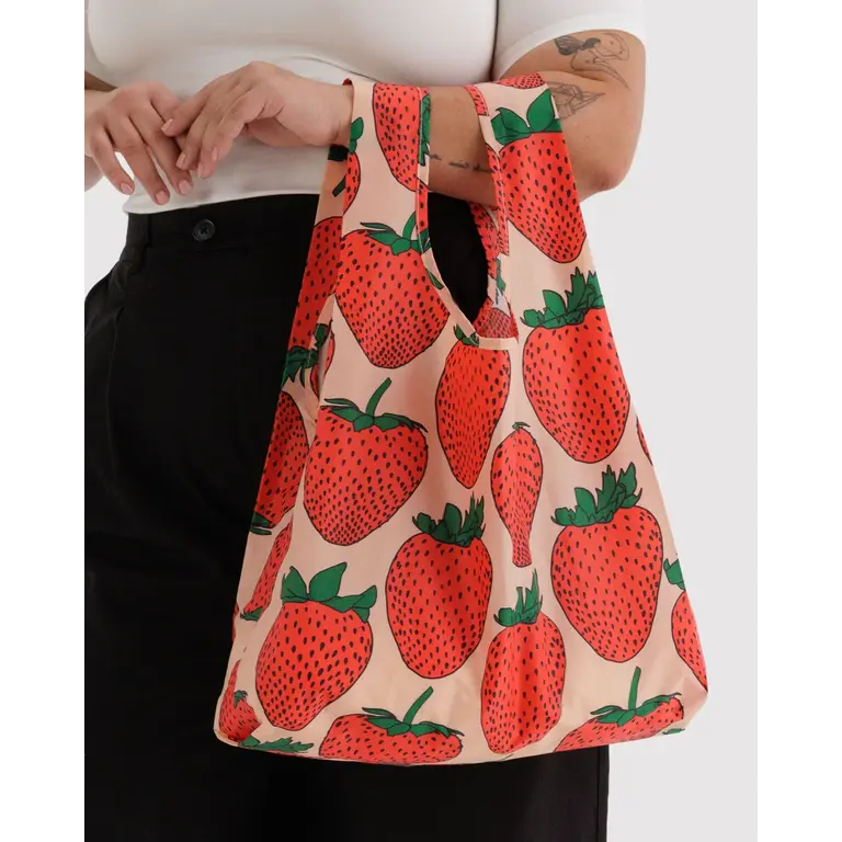 BAGGU STANDARD BAGGU REUSABLE BAG - STRAWBERRY