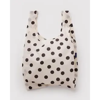 BAGGU SAC RÉUTILISABLE STANDARD BAGGU - CREAM AND BLACK POLKA DOT