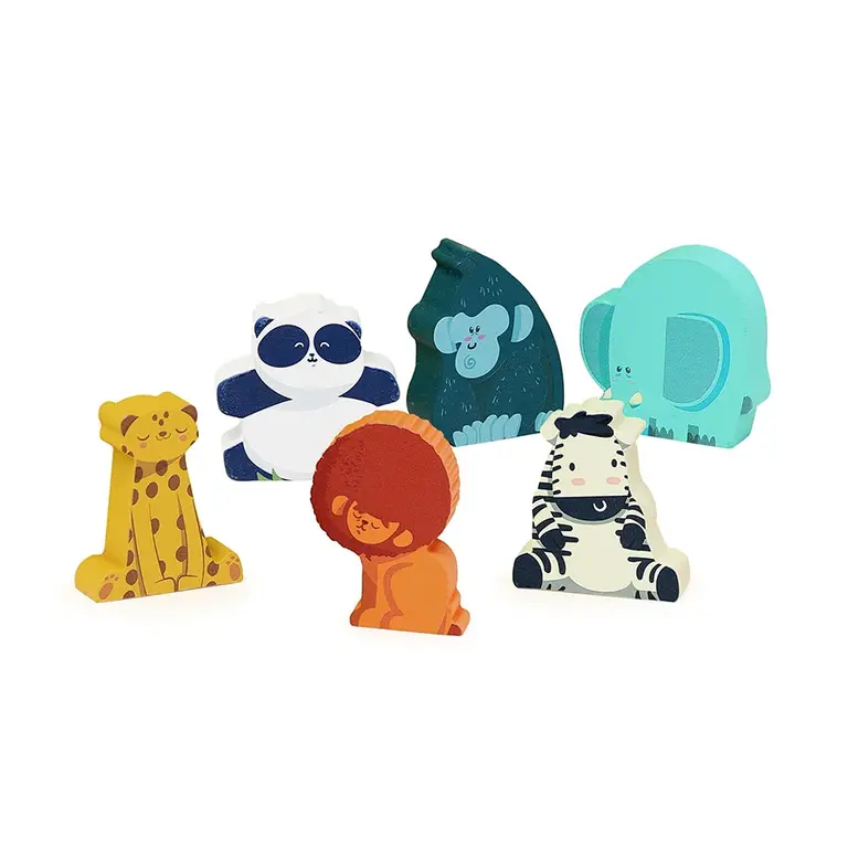 VILAC MES FIGURINES EN BOIS - ANIMAUX DE LA JUNGLE