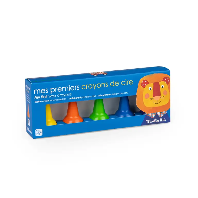 MOULIN ROTY MES PREMIERS CRAYONS DE CIRE - POPIPOP