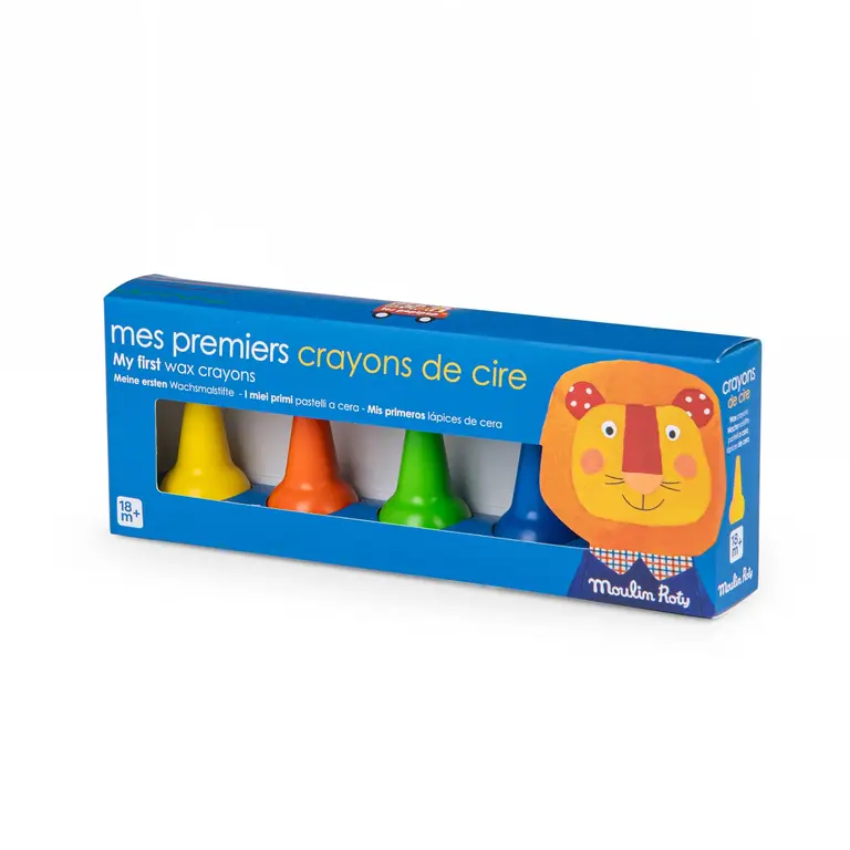MOULIN ROTY MES PREMIERS CRAYONS DE CIRE - POPIPOP