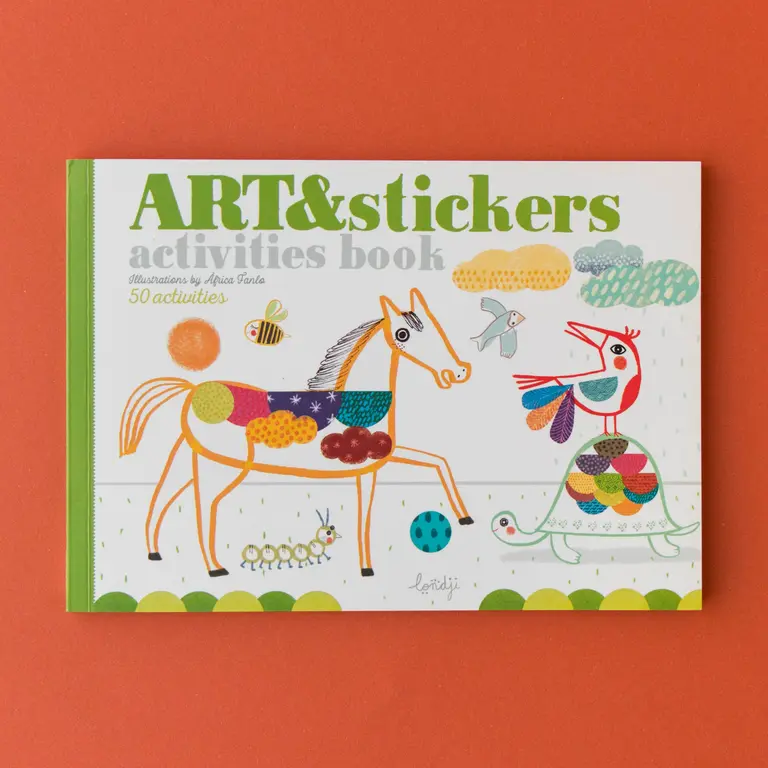 LONDJI LIVRE D'ACTIVITÉ ART & AUTOCOLLANTS