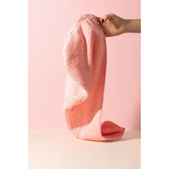 PIXIE WOO SERVIETTE EN MICRO-FIBRE - ROSE