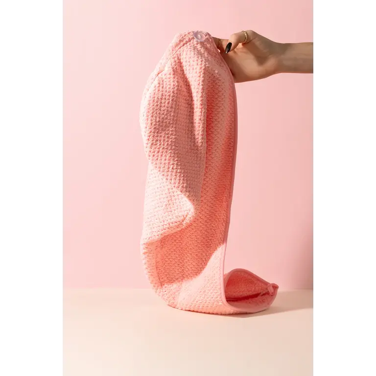 PIXIE WOO SERVIETTE EN MICRO-FIBRE - ROSE