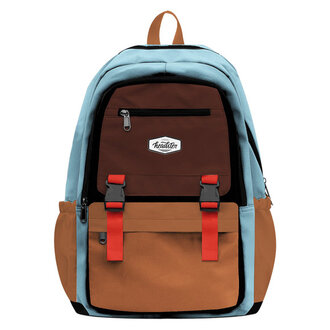HEADSTER KIDS SAC À DOS COLORBLOCK 26L - BUTTERSCOTCH