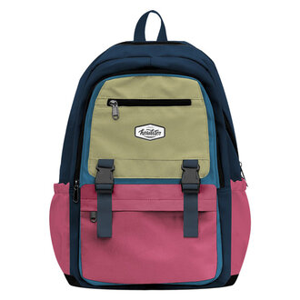 HEADSTER KIDS SAC À DOS COLORBLOCK 26L - VINTAGE ROSE
