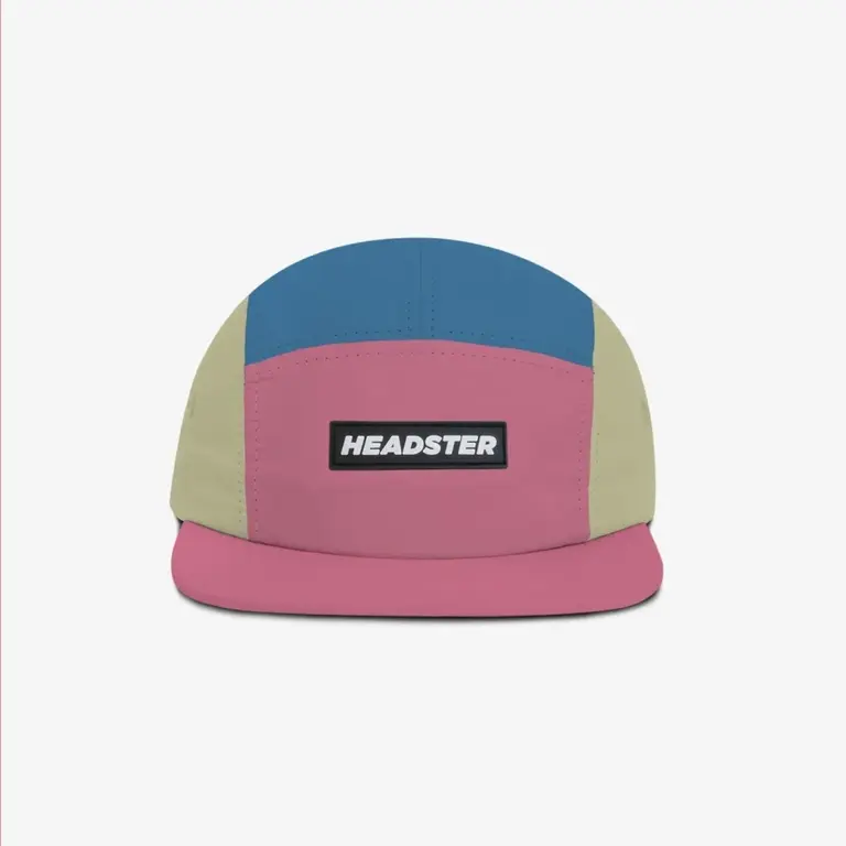 HEADSTER KIDS CASQUETTE RUNNER FIVE PANEL - VINTAGE ROSE