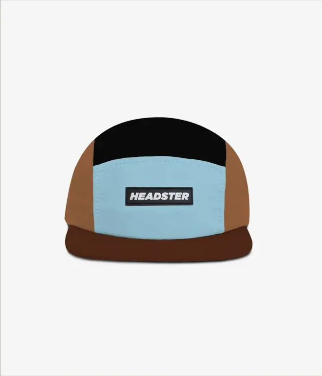 HEADSTER KIDS CASQUETTE RUNNER FIVE PANEL - BUTTERSCOTCH