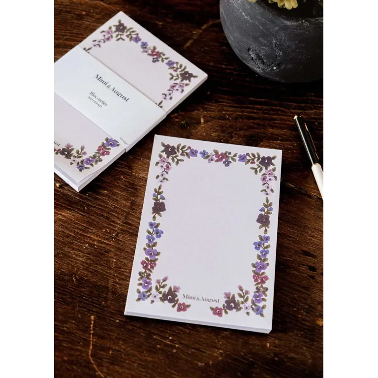 MIMI & AUGUST BLOC-NOTES - FLEURS SAUVAGES