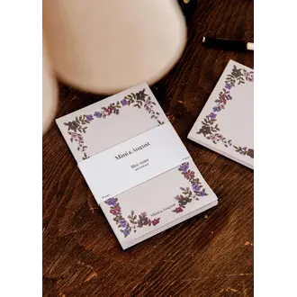 MIMI & AUGUST BLOC-NOTES - FLEURS SAUVAGES