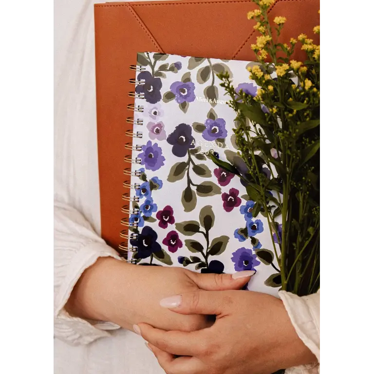 MIMI & AUGUST AGENDA 2027 - FLEURS SAUVAGES