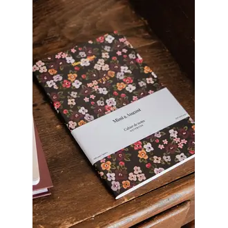 MIMI & AUGUST CARNET LIGNÉ - CHAMPS DE FLEURS