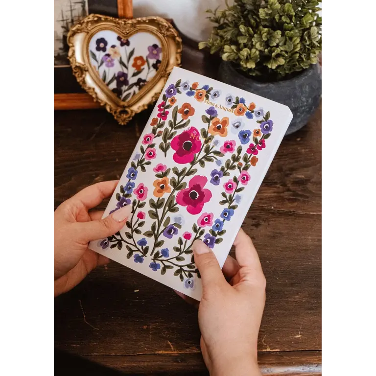 MIMI & AUGUST CARNET LIGNÉ - BOUQUET