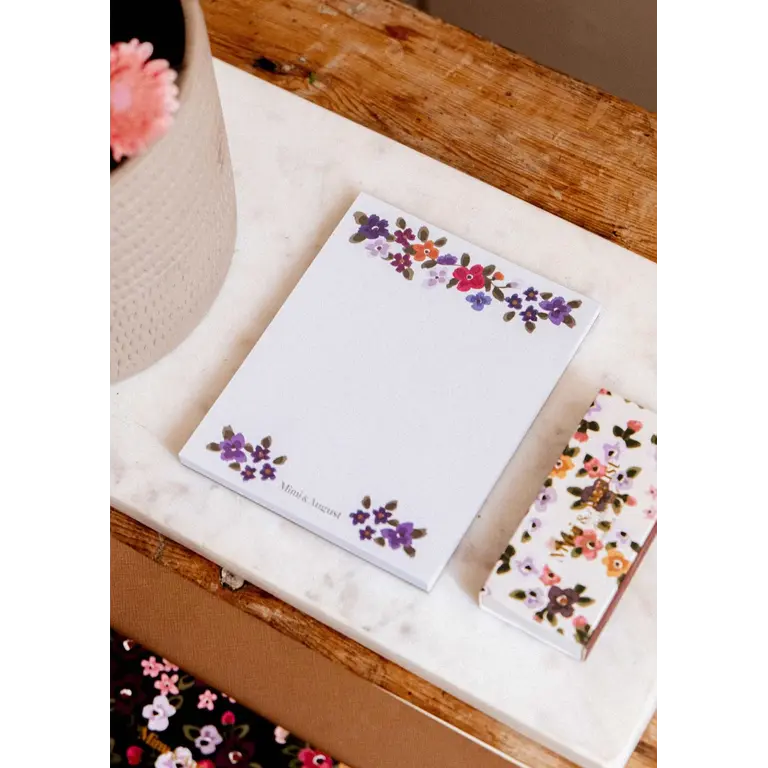 MIMI & AUGUST MINI BLOC-NOTES - BOUQUET