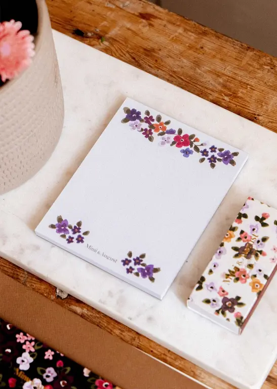 MIMI & AUGUST MINI BLOC-NOTES - BOUQUET