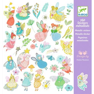 DJECO AUTOCOLLANTS SCINTILLANTS - FÉES