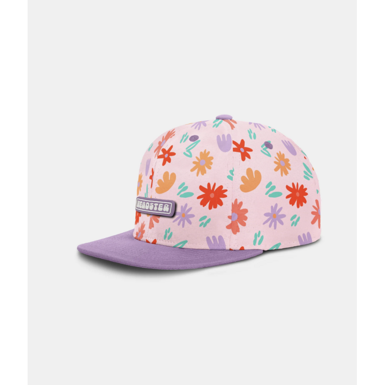 HEADSTER KIDS SNAPBACK CAP - PAINTED FLOWER