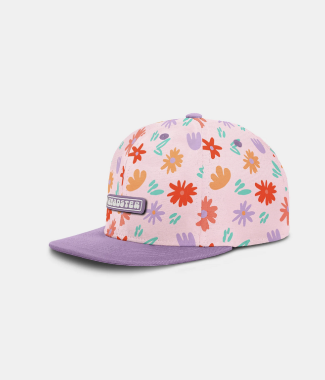 HEADSTER KIDS CASQUETTE SNAPBACK - PAINTED FLOWER