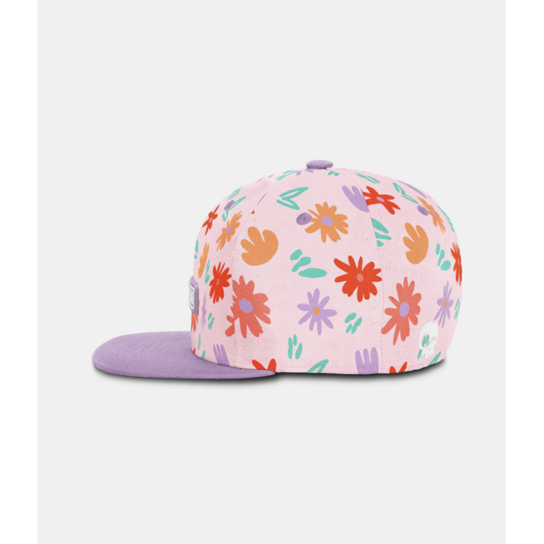 HEADSTER KIDS SNAPBACK CAP - PAINTED FLOWER