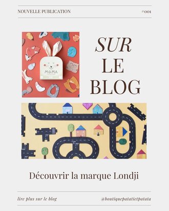 Nouveauté en boutique  : Coup de Coeur pour Londji