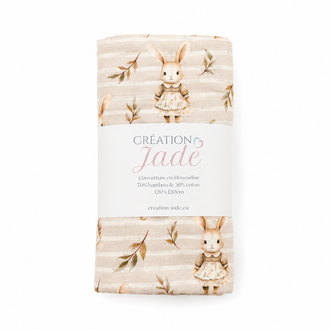 CRÉATION JADE MOUSSELINE DE BAMBOU - MADAME LAPIN