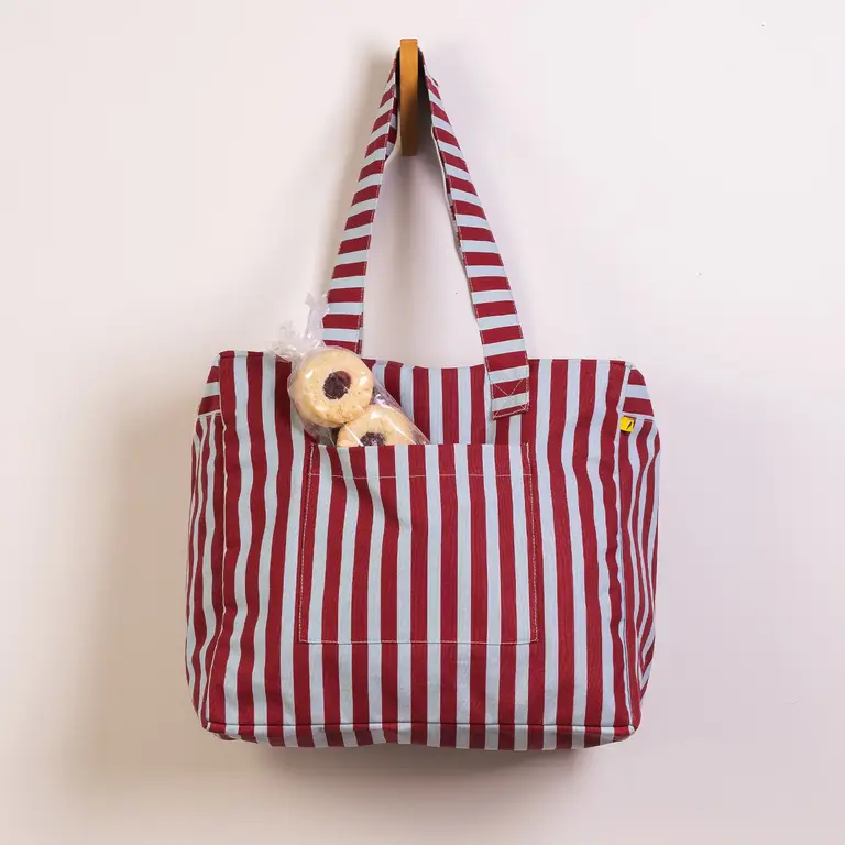 FLUF SAC FOURRE-TOUT DAYTRIP - AWNING STRIPE CHILI
