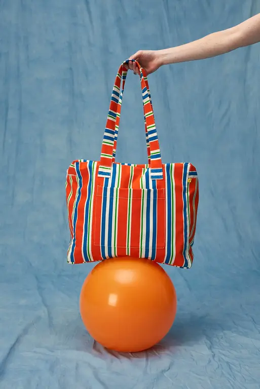 FLUF SAC FOURRE-TOUT DAYTRIP - AWNING STRIPE CHILI