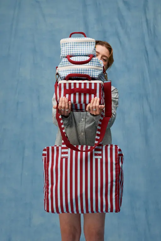FLUF SAC FOURRE-TOUT DAYTRIP - AWNING STRIPE CHILI