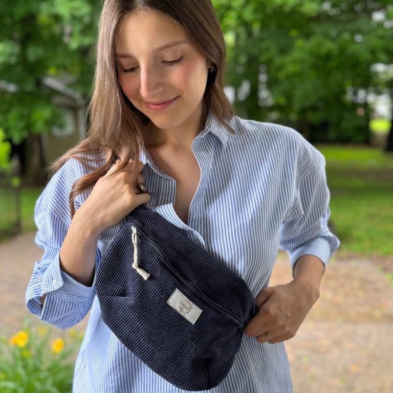 BALUCHON SAC BANANE EN CORDUROY - 1931