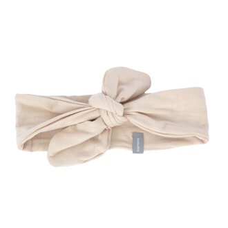 BALUCHON BANDEAU NOEUD BAMBOU - BEIGE