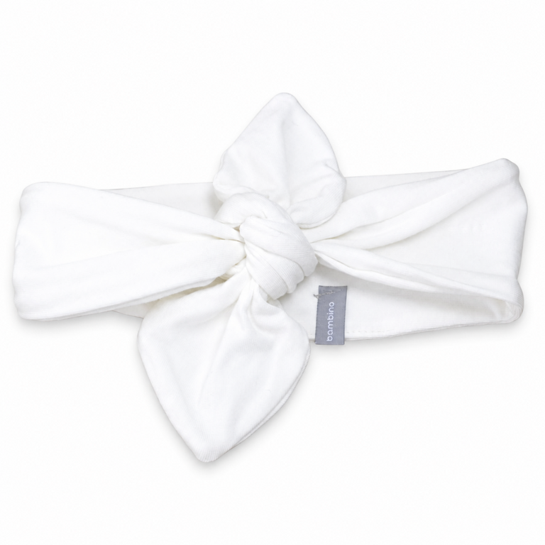 BALUCHON BANDEAU NOEUD BAMBOU - IVOIRE