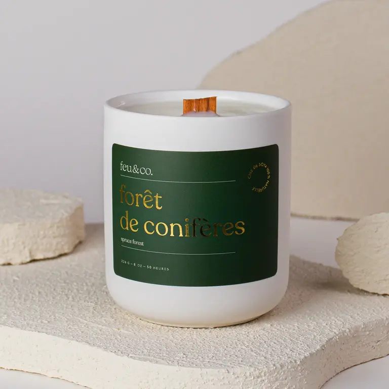 FEU & CO. BOUGIE - FORÊT DE CONIFÈRES