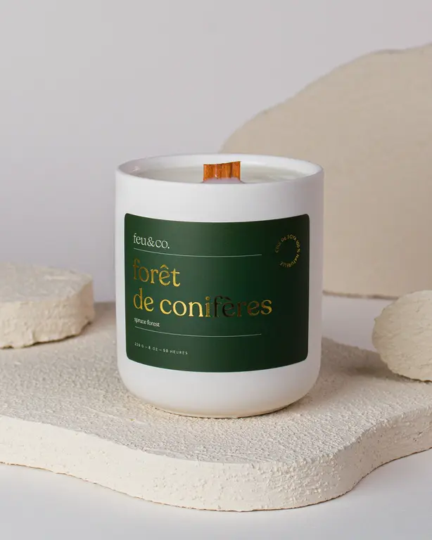FEU & CO. BOUGIE - FORÊT DE CONIFÈRES
