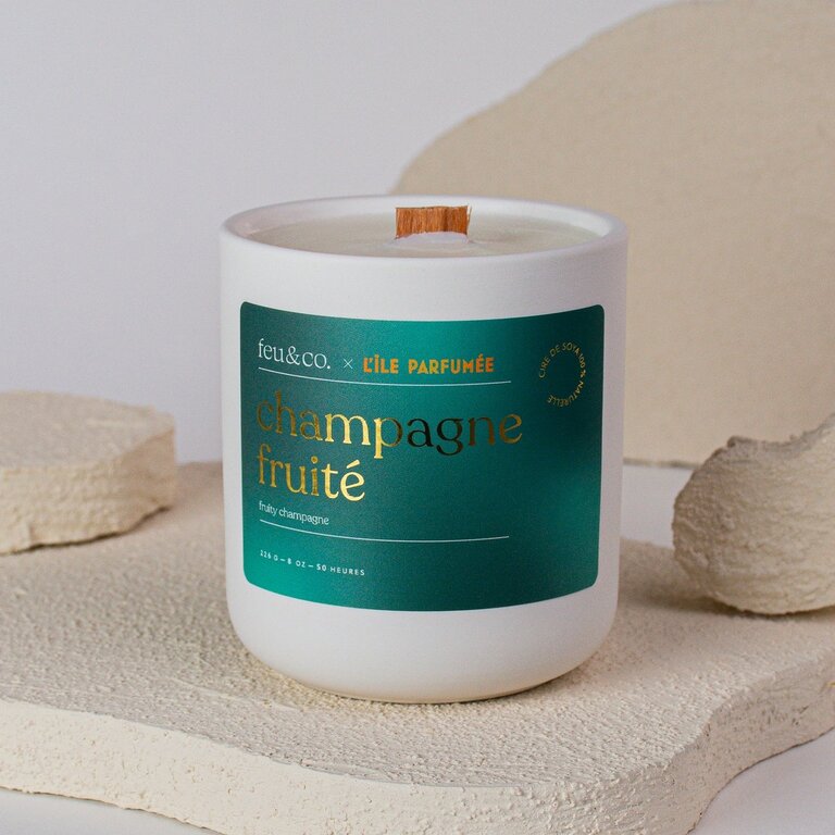 FEU & CO. BOUGIE - CHAMPAGNE FRUITÉ