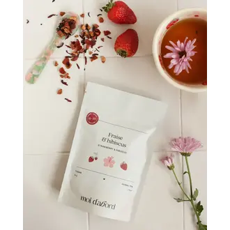 MOI D'ABORD TISANE - FRAISE HIBISCUS