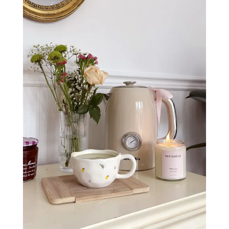 MOI D'ABORD TASSE - CITRONS ET FLEURS