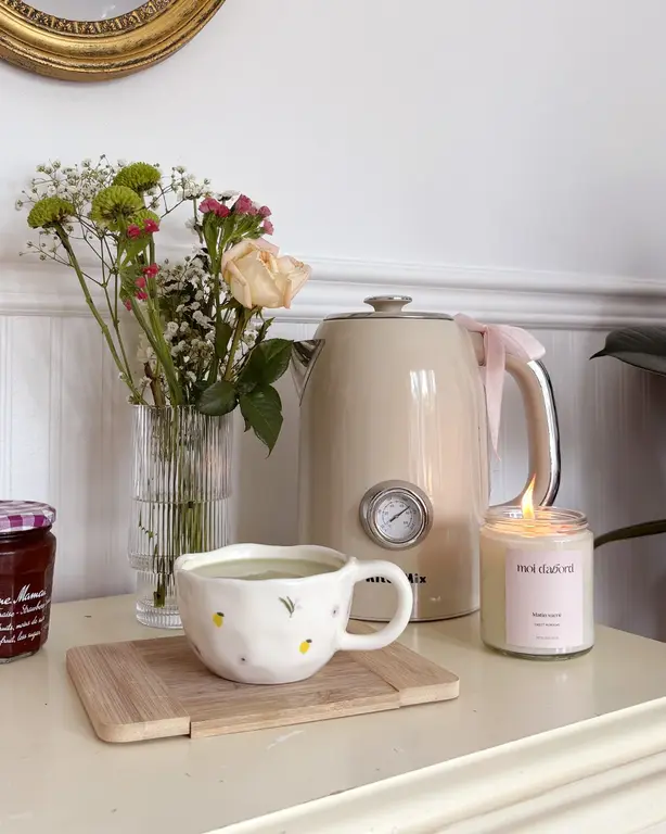 MOI D'ABORD TASSE - CITRONS ET FLEURS