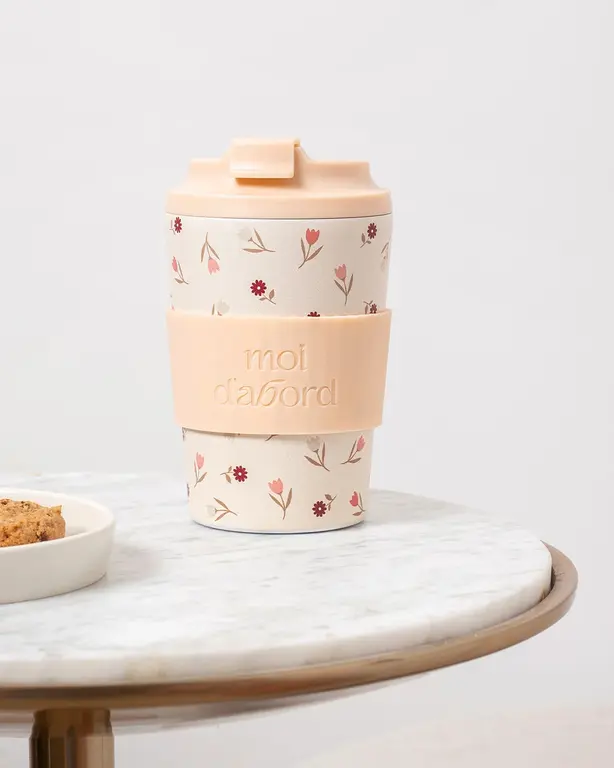 MOI D'ABORD TASSE DE VOYAGE ISOTHERME - MÉLANGE FLORAL