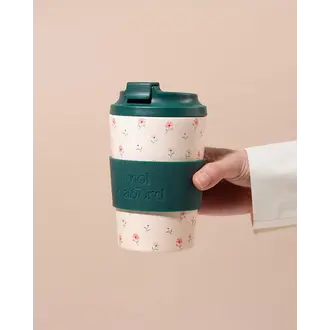 MOI D'ABORD TASSE DE VOYAGE ISOTHERME - DOUCEUR FLEURIE