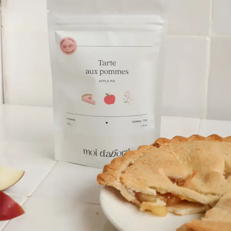 MOI D'ABORD TISANE - TARTE AUX POMMES