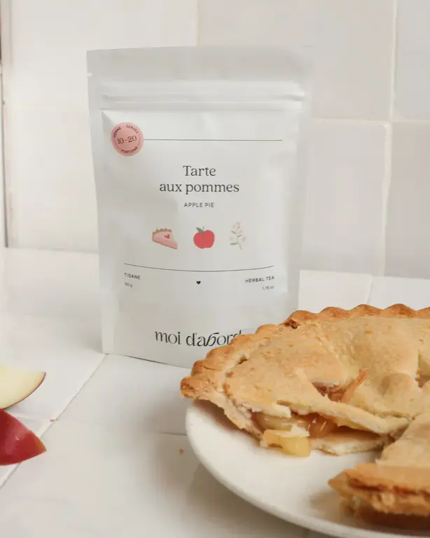 MOI D'ABORD TISANE - TARTE AUX POMMES