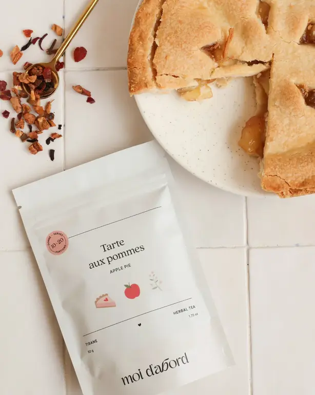 MOI D'ABORD TISANE - TARTE AUX POMMES