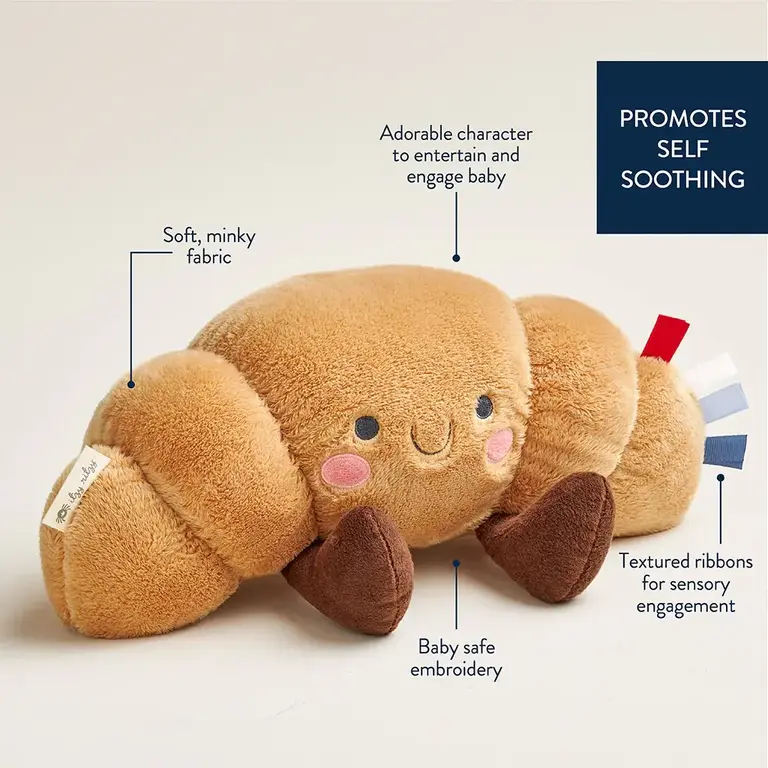 ITZY RITZY PELUCHE SWEETIE SNUGGLE - CHLOÉ LE CROISSANT