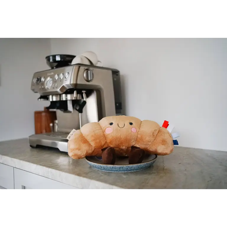 ITZY RITZY SWEETIE SNUGGLE PLUSH - CHLOE THE CROISSANT