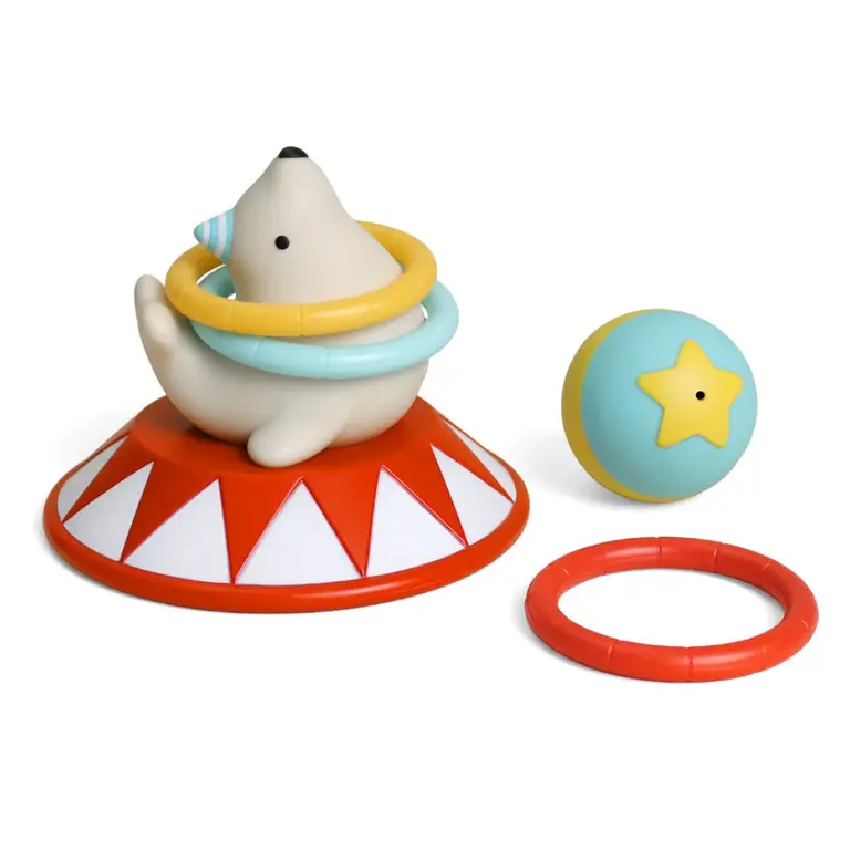 ITZY RITZY JEU DE LANCER D'ANNEAUX POUR LE BAIN - CIRQUE