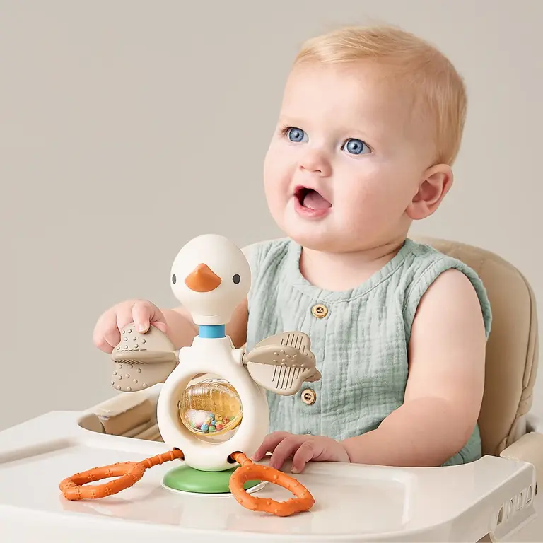 ITZY RITZY JOUET SENSORIEL D'ACTIVITÉ POUR CHAISE HAUTE - OIE