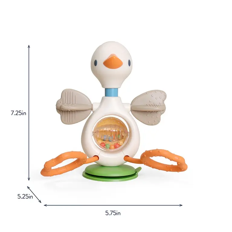 ITZY RITZY JOUET SENSORIEL D'ACTIVITÉ POUR CHAISE HAUTE - OIE