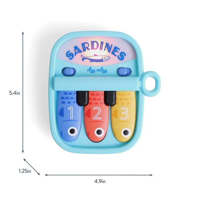 ITZY RITZY JOUET PIANO INTERACTIF BITZY TUNES - SARDINES